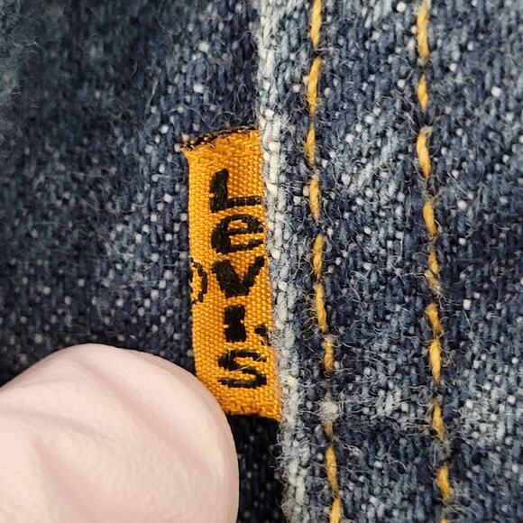 Vintage 90s LEVIS 517 Bootcut Jeans 36x30 Medium-Wash USA - Picture 7 of 16